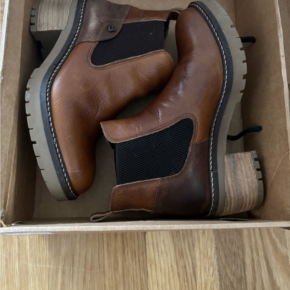 Bull Boxer Brown Leather Chelsea Boots
